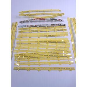 AFX AURORA HO Scale Slot Car Track Snap In 14" GUARD RAIL RETAINER WALL FENCE